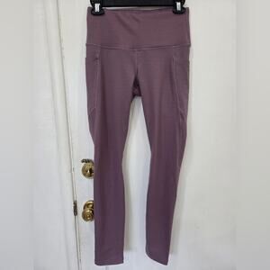 Hypertek Comfytek Purple Lavendar High-Waisted Leggings Small